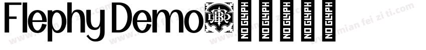 Flephy Demo字体转换